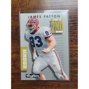 James Patton 1992 Skybox Primetime #3 - Rookie - Bills - NFL - Freshly Opened